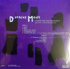 DEPECHE MODE "I Want You San Francisco" (LP)