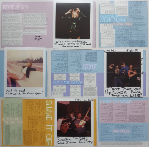 Виниловая пластинка TAYLOR SWIFT "1989" (2LP) 