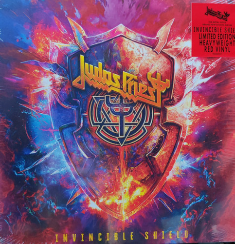 Виниловая пластинка JUDAS PRIEST "Invincible Shield" (RED 2LP)
