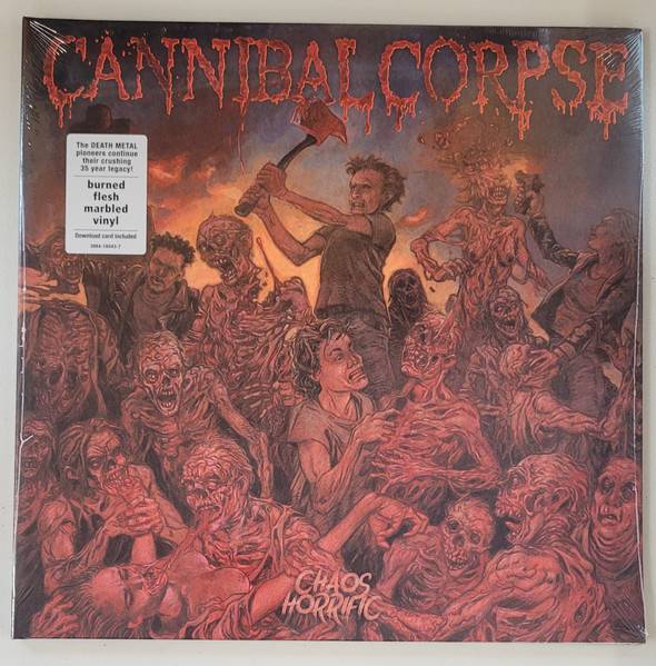 Виниловая пластинка CANNIBAL CORPSE "Chaos Horrific" (COLORED LP) 