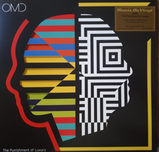 Виниловая пластинка OMD "The Punishment Of Luxury" (BLUE LP) 