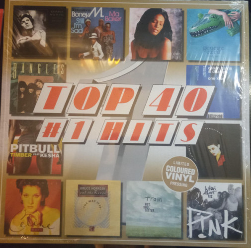 Виниловая пластинка VARIOUS ARTISTS "Top 40 #1 Hits" (GOLD LP) 
