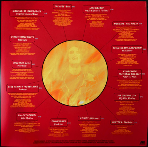 Виниловая пластинка VARIOUS ARTISTS "The Crow (Original Motion Picture Soundtrack)" (OST 2LP) 
