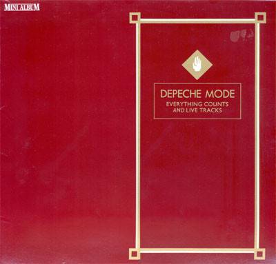 Виниловая пластинка Depeche Mode ‎"Everything Counts And Live Tracks" (LP) 