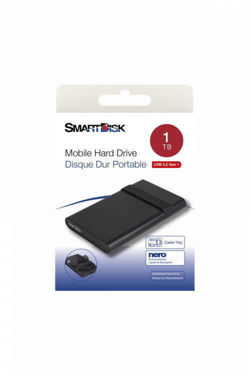 Внешний жесткий диск Verbatim HDD 2.5" 1TB USB 3.2 SmartDisk 