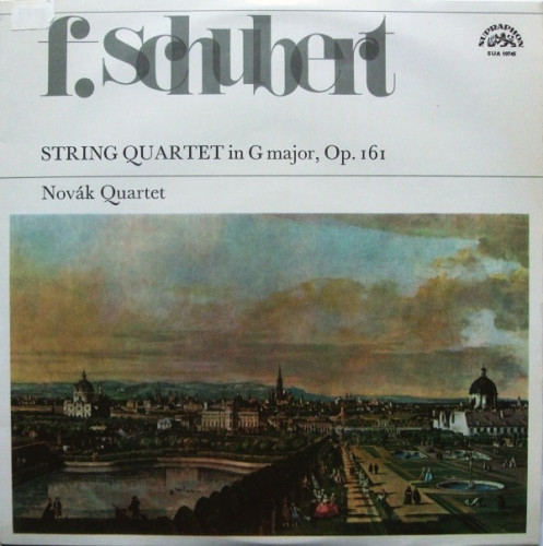 Пластинка SCHUBERT "String Quartet In G Major, Op. 161" (EX LP) 