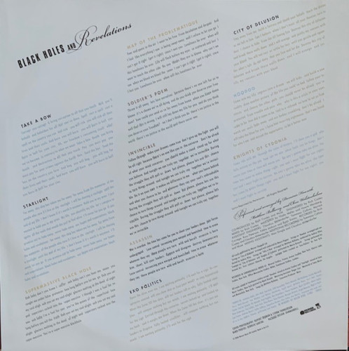 Виниловая пластинка MUSE "Black Holes & Revelations" (LP) 