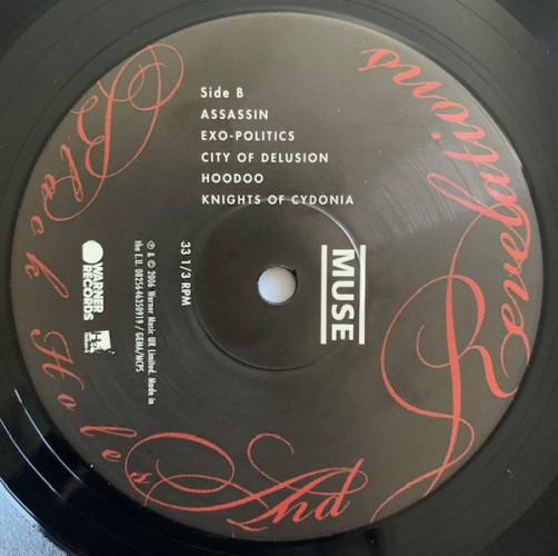 Виниловая пластинка MUSE "Black Holes & Revelations" (LP) 