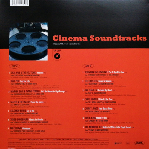 Виниловая пластинка VARIOUS ARTISTS "Cinema Soundtracks - Classics Hits From Iconic Movies (LP)