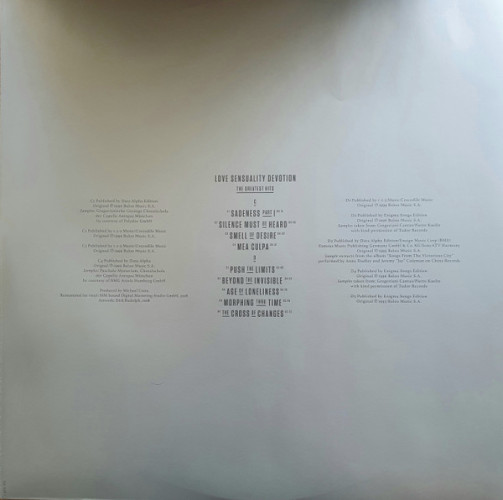 Виниловая пластинка ENIGMA "Love Sensuality Devotion (The Greatest Hits)" (MONOCHROM E LP) 