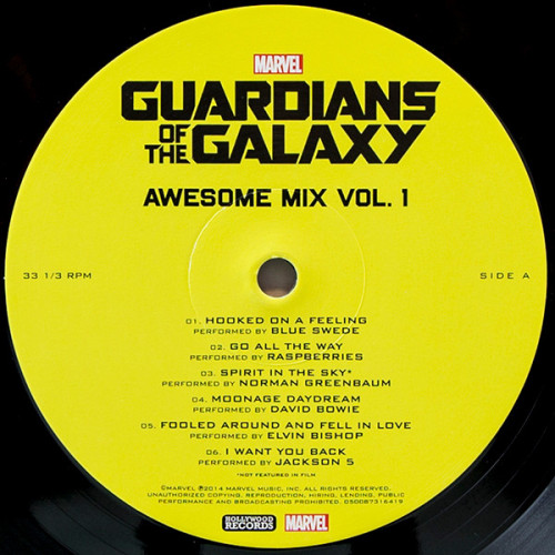Виниловая пластинка VARIOUS ARTISTS "Guardians Of The Galaxy Awesome Mix Vol. 1" (OST LP)