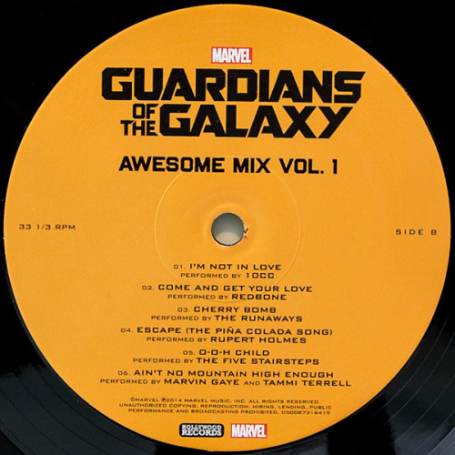 Виниловая пластинка VARIOUS ARTISTS "Guardians Of The Galaxy Awesome Mix Vol. 1" (OST LP)