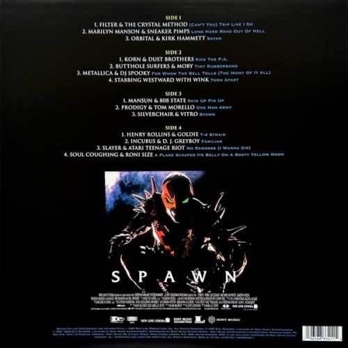 Виниловая пластинка VARIOUS ARTISTS "Spawn (The Album)" (RED 2LP)