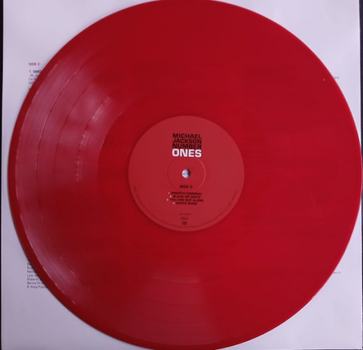 Виниловая пластинка MICHAEL JACKSON "Number Ones" (RED 2LP)
