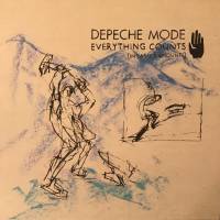 Depeche Mode "Everything Counts (In Larger Amounts)" (MUTE 12BONG3 LP)