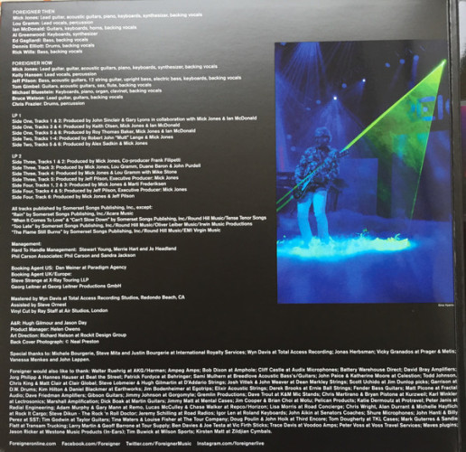 Виниловая пластинка FOREIGNER "40" (2LP) 