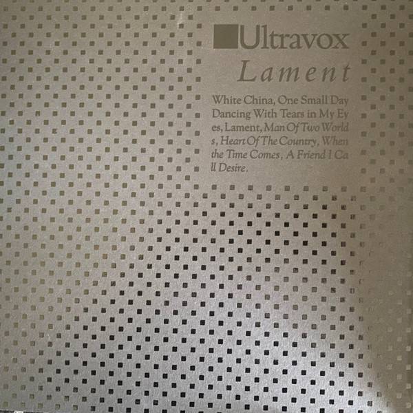 Виниловая пластинка ULTRAVOX "Lament" (LP) 