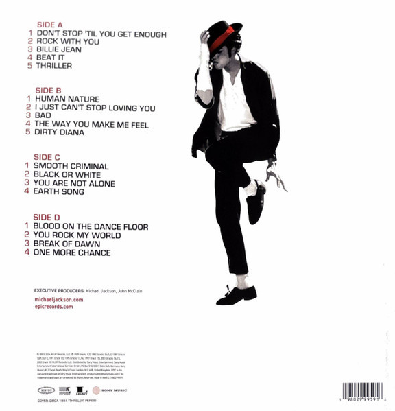 Виниловая пластинка MICHAEL JACKSON 