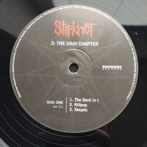 Виниловая пластинка SLIPKNOT ".5: The Gray Chapter" (2LP)
