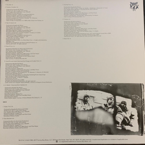 Виниловая пластинка NAUGHTY BY NATURE "Poverty`s Paradise" (COLORED 2LP+7``)