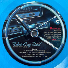 ROBERT CRAY BAND &quot;Nothin But Love&quot; (BLUE LP)