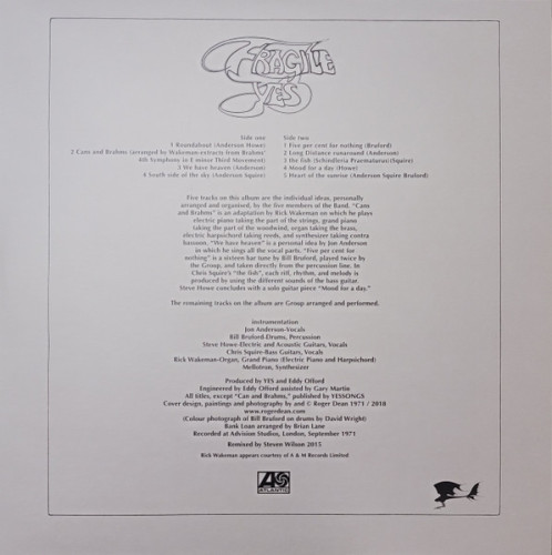 Виниловая пластинка YES "Fragile" (GREEN LP)