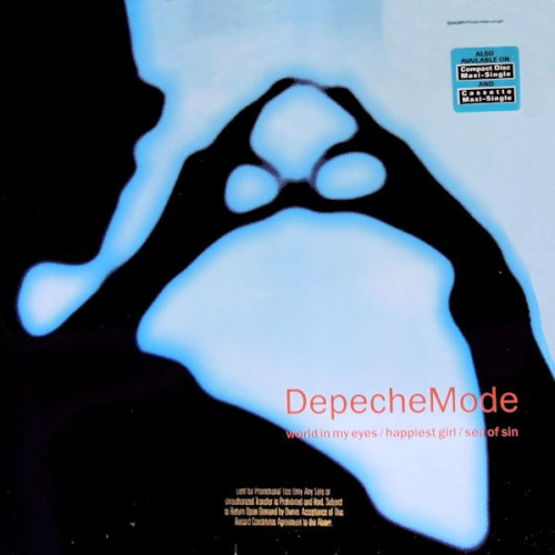 Виниловая пластинка DEPECHE MODE "World In My Eyes / Happiest Girl / Sea Of Sin" (SIRE VG+ LP) 