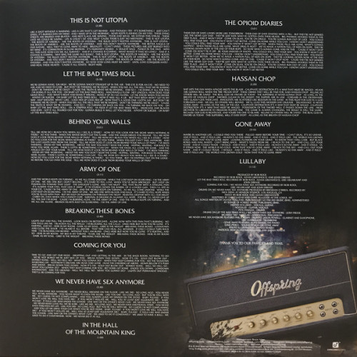 Виниловая пластинка OFFSPRING "Let The Bad Times Roll" (LP) 