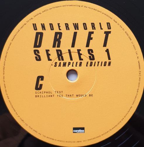 Виниловая пластинка UNDERWORLD "Drift Series 1 - Sampler Edition" (2LP)
