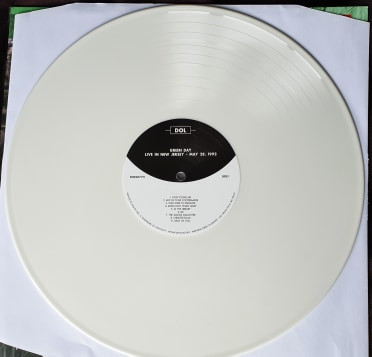 Виниловая пластинка GREEN DAY "Live In New Jersey 1992" (WHITE LP)