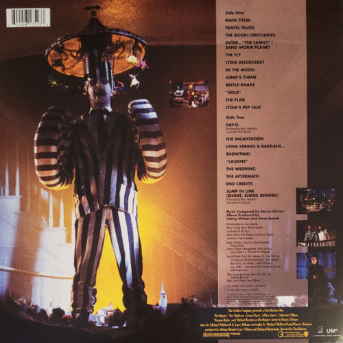 Виниловая пластинка DANNY ELFMAN "Beetlejuice (Original Motion Picture Soundtrack)" (GLOW OST LP)