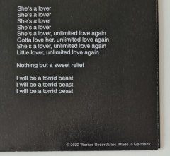 RED HOT CHILI PEPPERS "Unlimited Love" (BLUE 2LP)