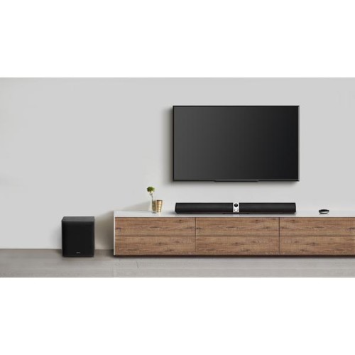 Сабвуфер с 8'' динамиком и басами без искажений Edifier T5