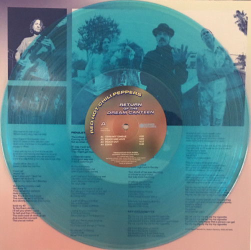 Виниловая пластинка RED HOT CHILI PEPPERS "Return Of The Dream Canteen" (BLUE 2LP)