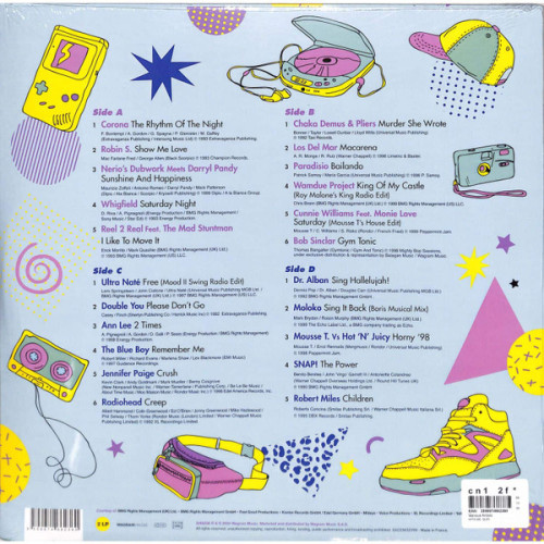 Виниловая пластинка VARIOUS ARTISTS "Hits 90s" (2LP) 