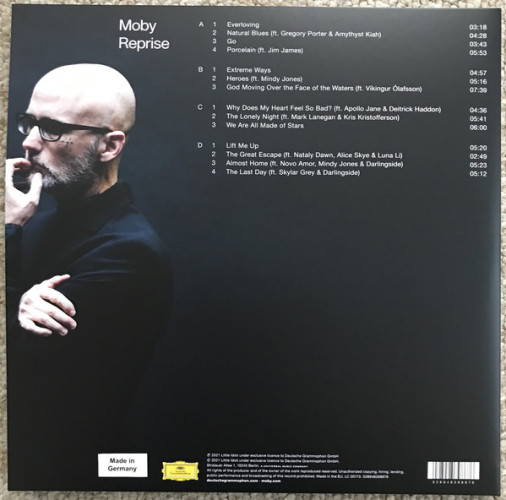 Виниловая пластинка MOBY "Reprise" (2LP) 