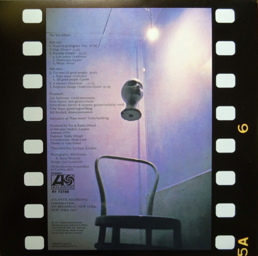 Виниловая пластинка YES "The Yes Album" (LP)