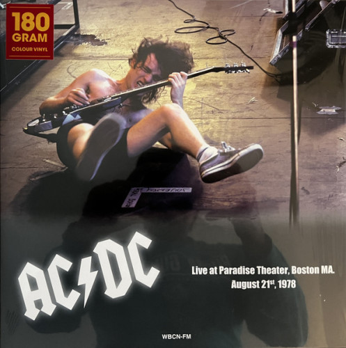 Виниловая пластинка AC/DC "Live At Paradise Theater, Boston MA. August 21st, 1978" (BLUE LP)
