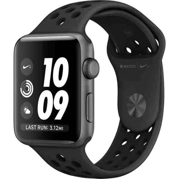 умные часы Apple Watch Nike+ 42mm Space Gray Aluminum Case with Anthracite/Black Nike Sport Band 