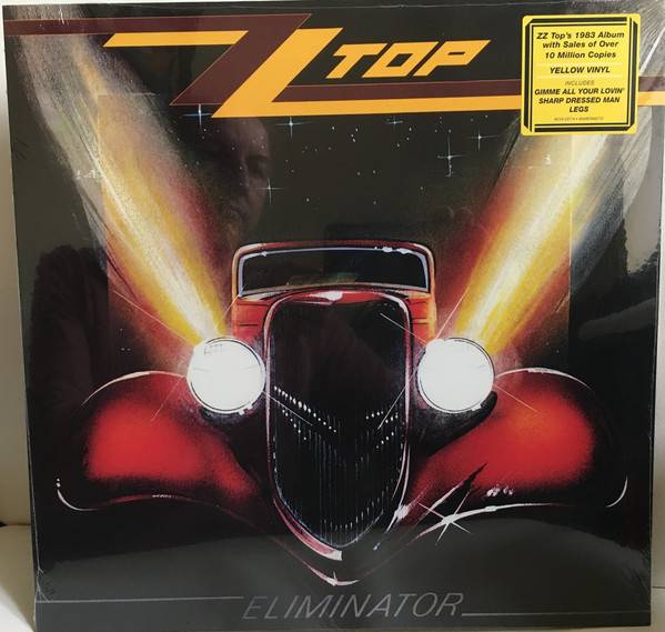Виниловая пластинка ZZ Top ‎"Eliminator" (YELLOW LP) 
