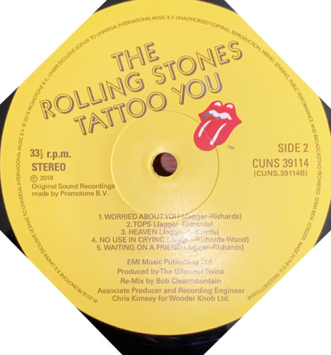 Виниловая пластинка ROLLING STONES "Tattoo You" (LP)