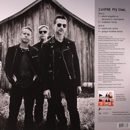 Пластинка DEPECHE MODE "Soothe My Soul" (LP) 
