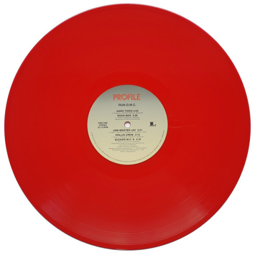 Виниловая пластинка RUN DMC "Run-D.M.C." (RED LP) 