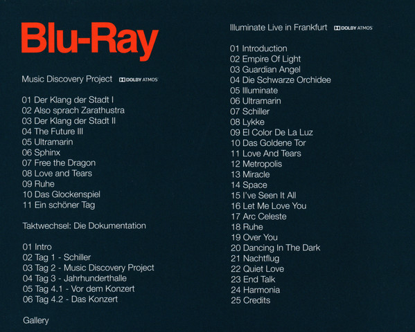 Виниловая пластинка SCHILLER "Euphoria" (BOX 2CD BBLURAY) 