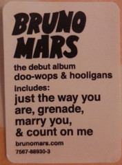 BRUNO MARS &quot;Doo-Wops &amp; Hooligans&quot; (LP)