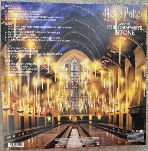 Виниловая пластинка JOHN WILLIAMS "Harry Potter And The Philosopher`s Stone" (OST CLEAR 2LP) 