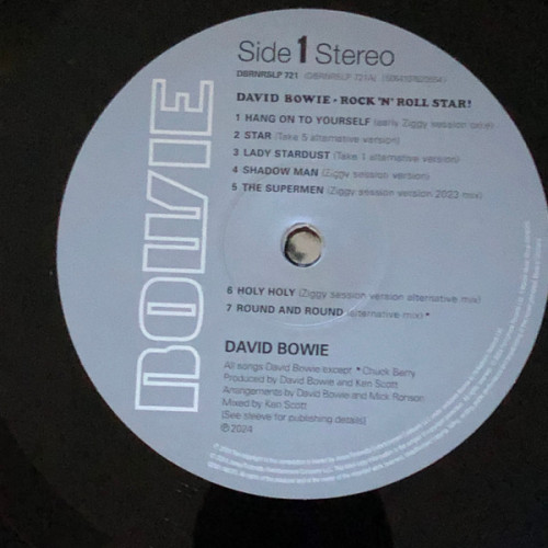 Виниловая пластинка DAVID BOWIE "Rock `N` Roll Star!" (LP) 