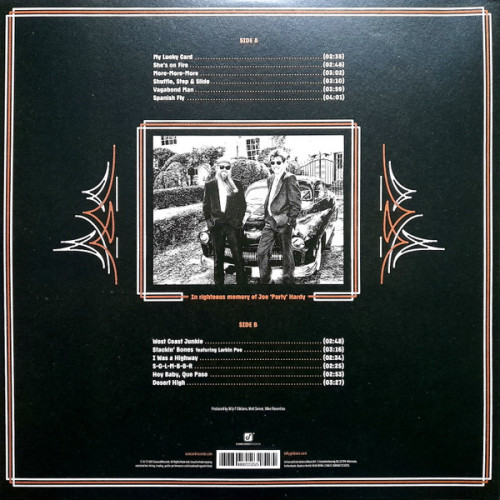 Виниловая пластинка BILLY F GIBBONS "Hardware" (LP) 