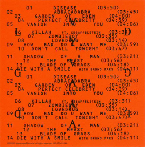 CD-диск LADY GAGA "Mayhem" (CD) 