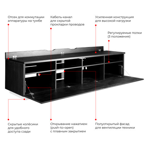 Hi-Fi-стойка Radiotehnika Vector AV-2102 